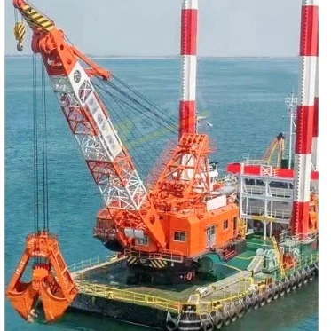 What Does The Structure Of A Floating Crane Look Like?