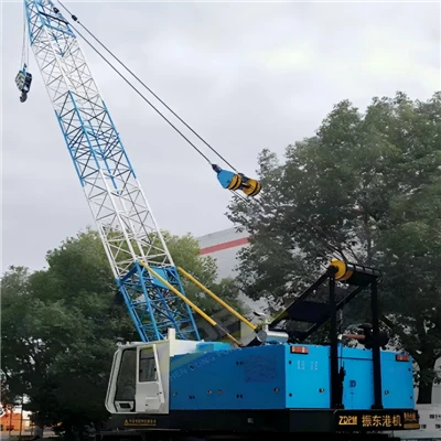 Hybrid Diesel Electric Tyre Crane